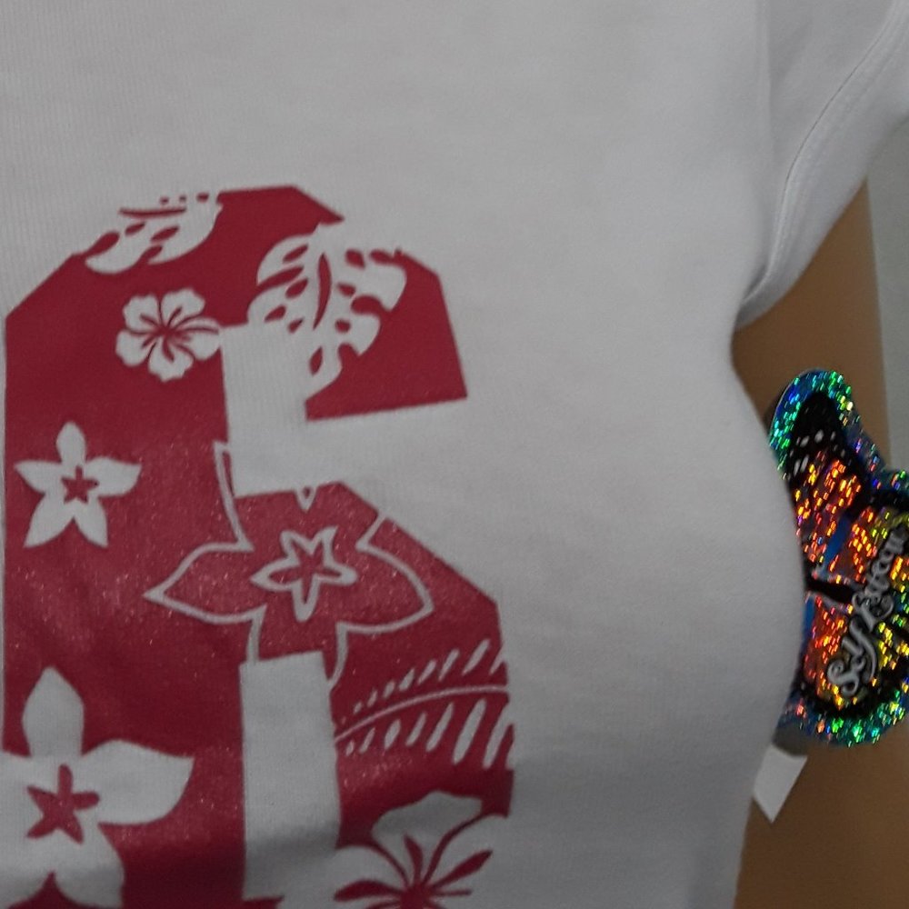 SELF ESTEEM,   WOMEN'S T-SHIRT,   WHITE COLOR. - Picture 3 of 5
